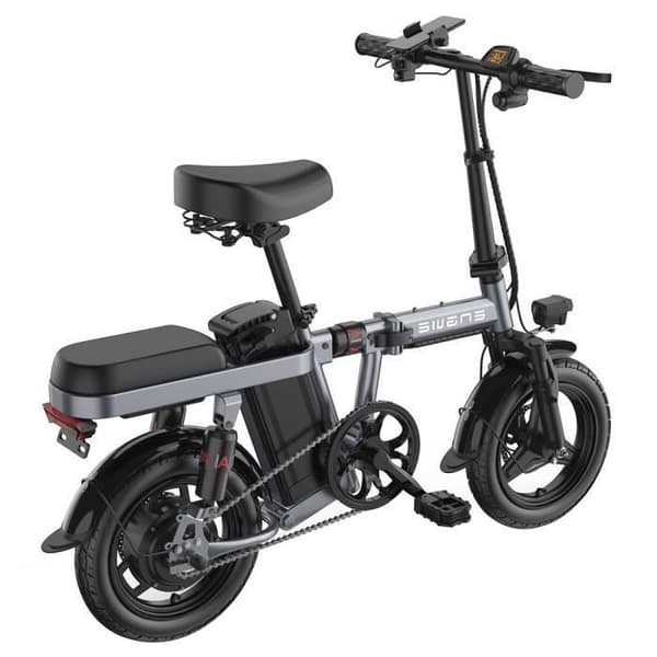 ENGWE T14 Elcykel, Hopfällbar 14 Tum Däck Motor, Borstlös 250W Batteri 48V 10Ah Max Hastighet 25km/h