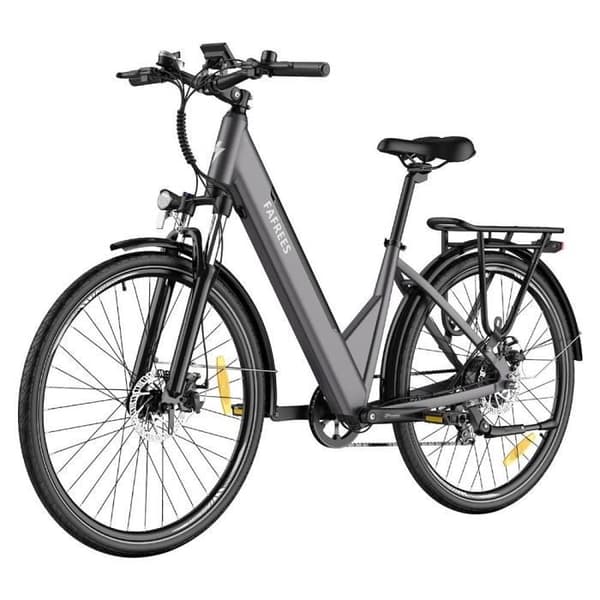 Växlad elcykel FAFREES F28 Pro 27.5'' Steggenom City E-Cykel 25Km/h 250W Motor 36V14.5Ah Batteri Shimano 7 Växlar Hastighet