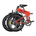 Miniatyrbild 3 av 3: ENGWE ENGINE X - Elcykel - 20" Hjul - 250W Motor - 48V 13Ah Batteri - Skivbromsar - Röd