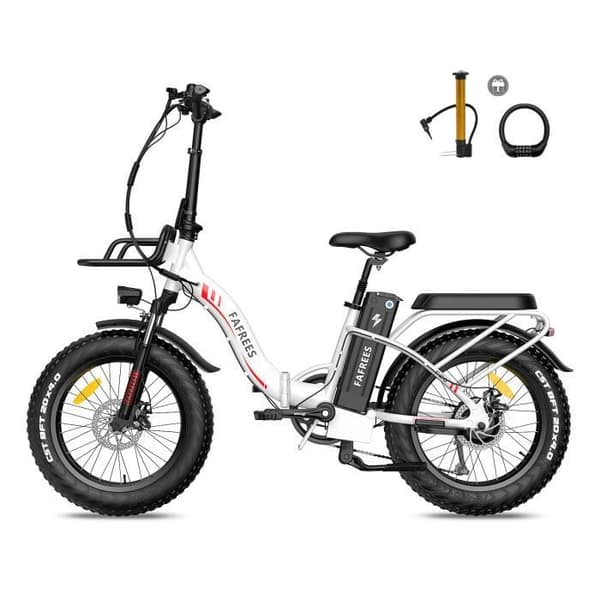 Elcykel 20" FAFREES F20 Max Med Samsung-batteri 48V 22,5 Ah - Räckvidd 160 km - Motor 500 W