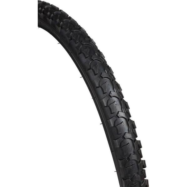 På cykel Housse de roue de VTT noire 24 tum x 1,95: Skydd och stil för din 24-tums MTB.