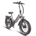 Miniatyrbillede 3 af 10: Lamtier 57A foldbar elcykel | 48V 13A batteri | 250W BAFANG motor | 25 km/t tophastighed | Hydrauliske skivebremser