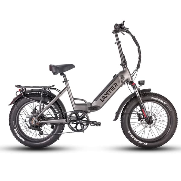Lamtier 57A foldbar elcykel | 48V 13A batteri | 250W BAFANG motor | 25 km/t tophastighed | Hydrauliske skivebremser