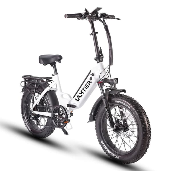 Lamtier 57A foldbar elcykel | 48V 13A batteri | 250W BAFANG motor | 25 km/t tophastighed | Hydrauliske skivebremser
