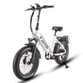 Miniatyrbillede 4 af 11: Lamtier 57A foldbar elcykel | 48V 13A batteri | 250W BAFANG motor | 25 km/t tophastighed | Hydrauliske skivebremser