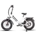 Miniatyrbillede 2 af 11: Lamtier 57A foldbar elcykel | 48V 13A batteri | 250W BAFANG motor | 25 km/t tophastighed | Hydrauliske skivebremser