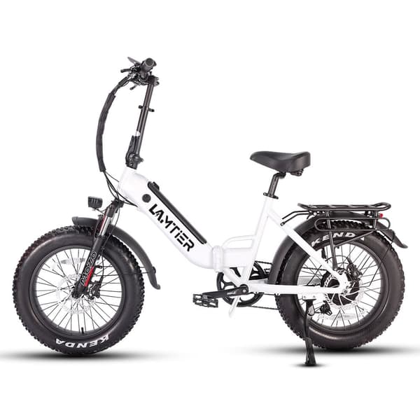 Lamtier 57A foldbar elcykel | 48V 13A batteri | 250W BAFANG motor | 25 km/t tophastighed | Hydrauliske skivebremser