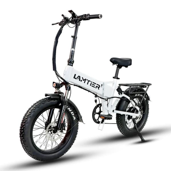 Lamtier B20AX Täysjousitettu taittuva sähköpyörä 20 tuumaa | 48V 13ABattery | 250W BAFANG-moottori | Huippunopeus 25 km/h | Hydrauliset levyjarrut