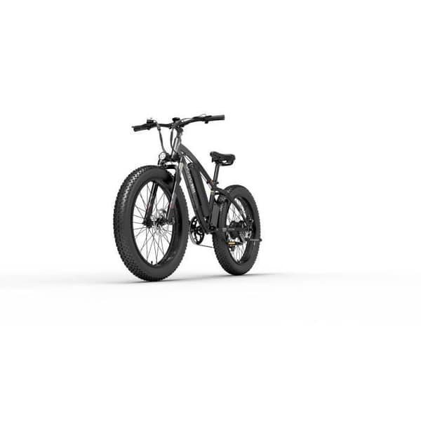 GOGOBEST Elcykel GF600 MTB Elcykel för vuxna, Fat Bike elektrisk 26", Shimano 21 växlar