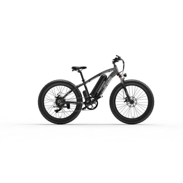 GOGOBEST Elcykel GF600 MTB Elcykel för vuxna, Fat Bike elektrisk 26", Shimano 21 växlar