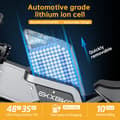 Miniatyrbild 6 av 11: EKX X21 2000W motor, 35AH Li-ion batteri, 55km/h hastighet, 20*4.0 off-road däck, hydraulisk skivbroms Mountain E-bike