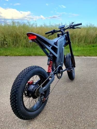 EKX X21 35AH Li-ion batteri, 2000W motor, 55km/h hastighet, 20*4.0 off-road däck, hydraulisk skivbroms Mountain E-bike