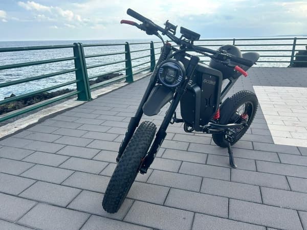 EKX X21 35AH Li-ion batteri, 2000W motor, 55km/h hastighet, 20*4.0 off-road däck, hydraulisk skivbroms Mountain E-bike