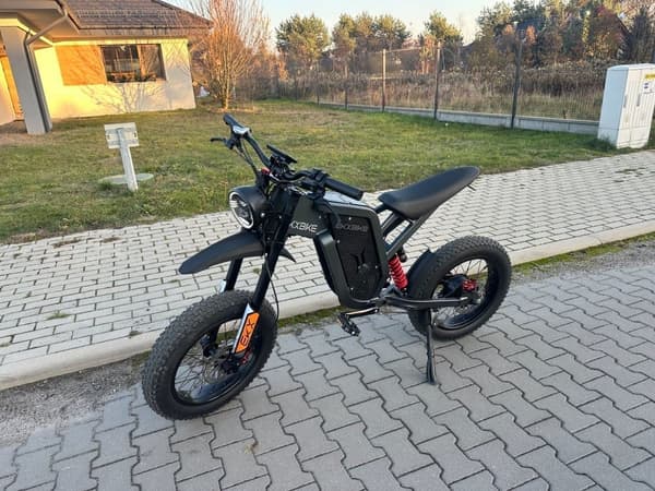 EKX X21 35AH Li-ion batteri, 2000W motor, 55km/h hastighet, 20*4.0 off-road däck, hydraulisk skivbroms Mountain E-bike