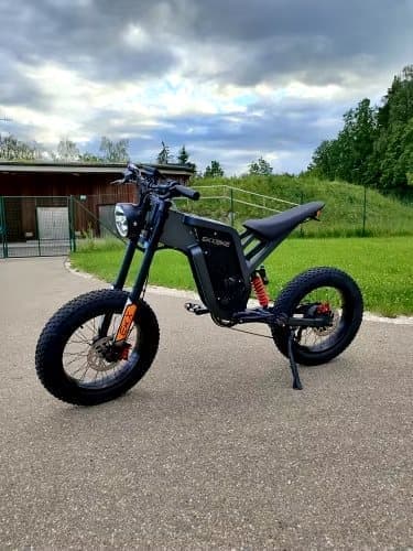 EKX X21 35AH Li-ion batteri, 2000W motor, 55km/h hastighet, 20*4.0 off-road däck, hydraulisk skivbroms Mountain E-bike
