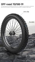 Miniatyrbild 7 av 11: EKX X21 Max 3000W motor, 85km/h hastighet, 30AH Li-Ion batteri, 19-tums offroad-däck, hydrauliska skivbromsar Mountain e-bike