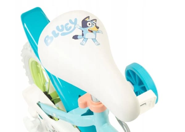 TOIMSA lasten polkupyörä Bluey 12” sininen ja limensininen