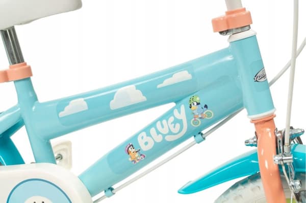 TOIMSA lasten polkupyörä Bluey 12” sininen ja limensininen