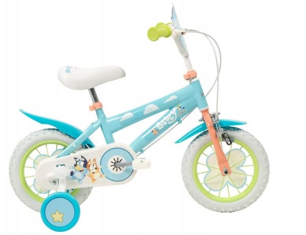TOIMSA lasten polkupyörä Bluey 12” sininen ja limensininen