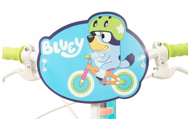 TOIMSA lasten polkupyörä Bluey 12” sininen ja limensininen