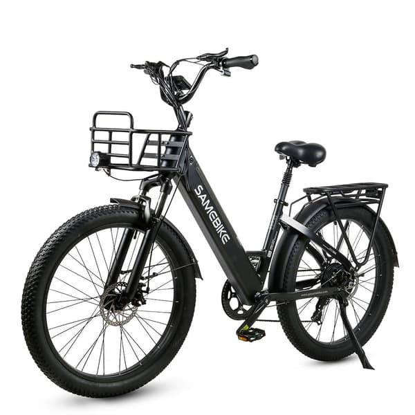 SAMEBIKE RS-A01 Plus 26" elektrisk stadscykel, motor 48V 750W, 14AH batteri