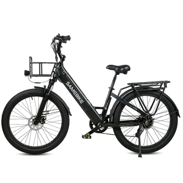 SAMEBIKE RS-A01 Plus 26" elektrisk stadscykel, motor 48V 750W, 14AH batteri