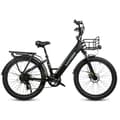 Miniatyrbild 1 av 11: SAMEBIKE RS-A01 Plus 26" elektrisk stadscykel, motor 48V 750W, 14AH batteri