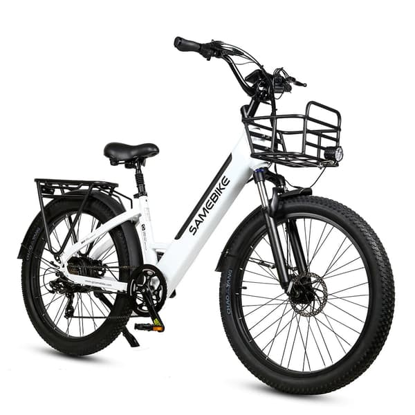 SAMEBIKE RS-A01 Plus 26" elektrisk stadscykel, motor 48V 750W, 14AH batteri