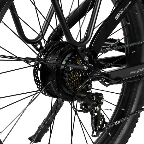 SAMEBIKE RS-A01 Plus 26" elektrisk stadscykel, motor 48V 750W, 14AH batteri
