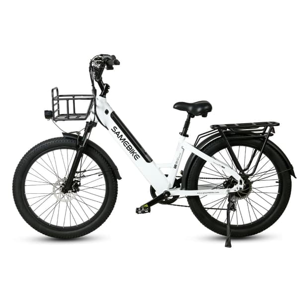 SAMEBIKE RS-A01 Plus 26" elektrisk stadscykel, motor 48V 750W, 14AH batteri