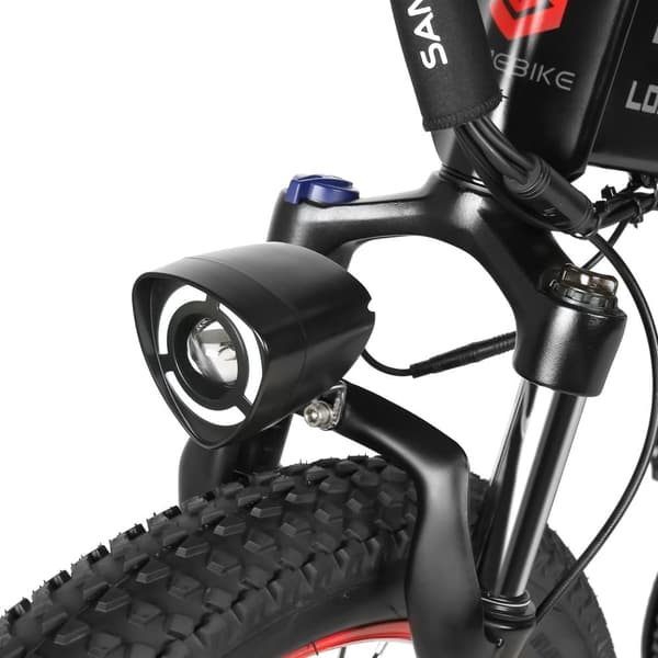 Sammenklappelig elcykel SAMEBIKE LO26-Plus, 1000W motor, 48V 15Ah batteri