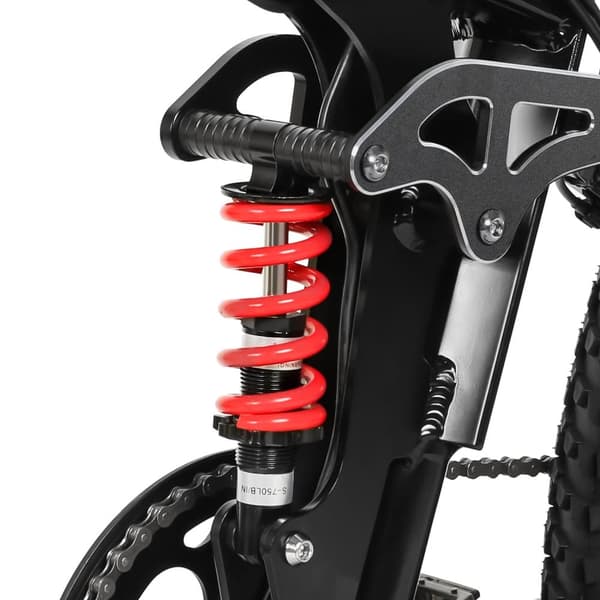 Sammenklappelig elcykel SAMEBIKE LO26-Plus, 1000W motor, 48V 15Ah batteri