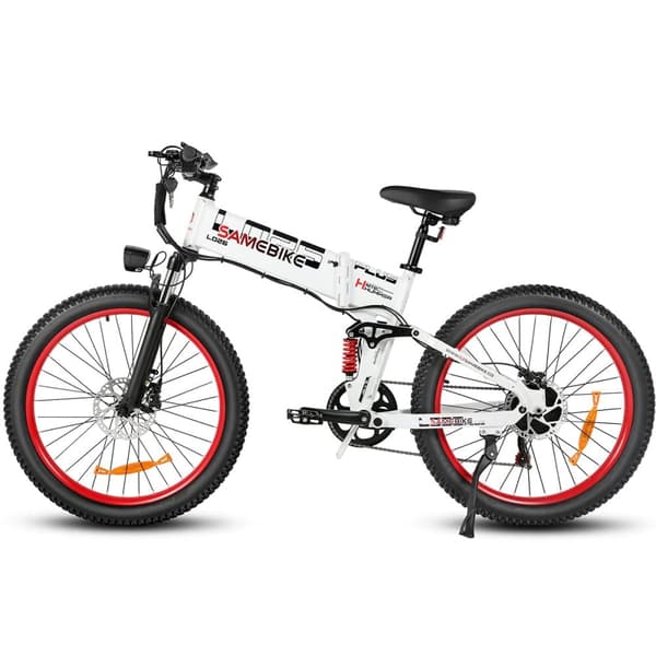 Sammenklappelig elcykel SAMEBIKE LO26-Plus, 1000W motor, 48V 15Ah batteri