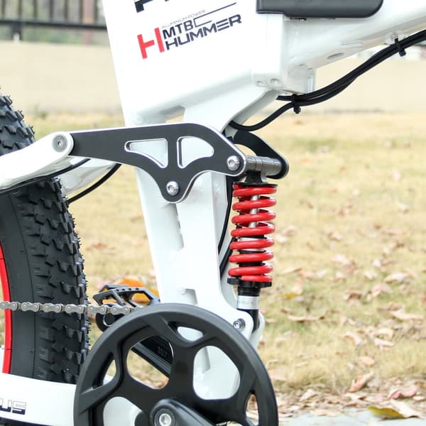 Sammenklappelig elcykel SAMEBIKE LO26-Plus, 1000W motor, 48V 15Ah batteri