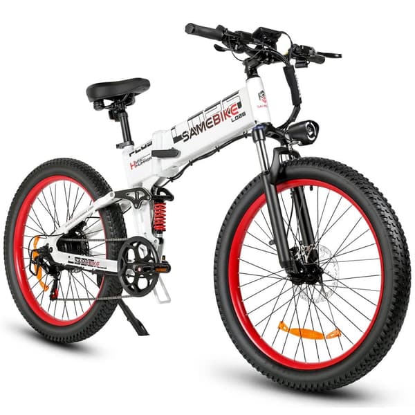 Sammenklappelig elcykel SAMEBIKE LO26-Plus, 1000W motor, 48V 15Ah batteri