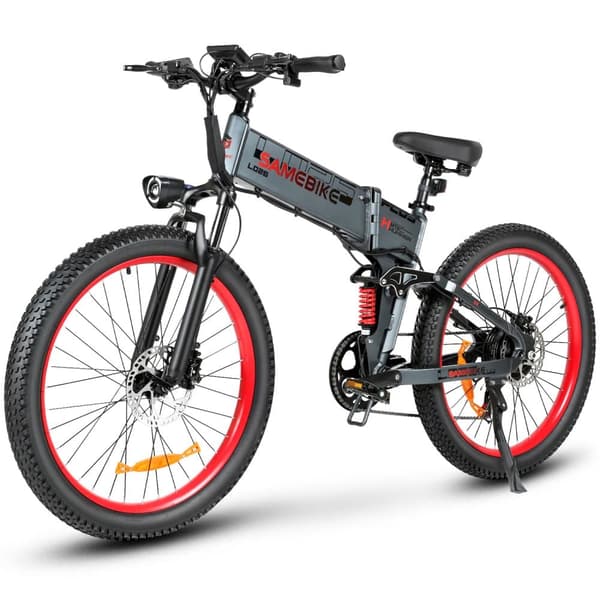 Sammenklappelig elcykel SAMEBIKE LO26-Plus, 1000W motor, 48V 15Ah batteri