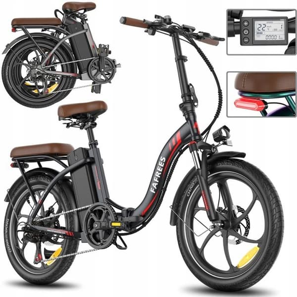 Fafrees F20+ Pro Elektrisk Plegbar Scooter 250W 36V22,5 25KM/H 100KM PL
