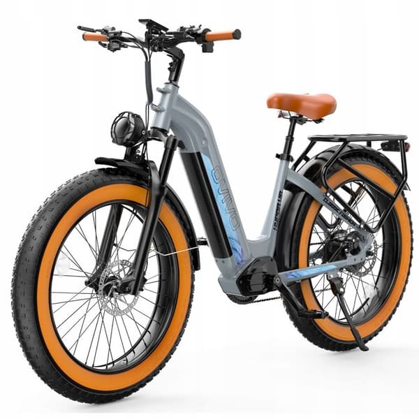 OVIVO HYPER V6 elcykel 250W 48V 20Ah 960Wh 25KM/H 150KM Grå