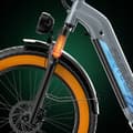 Miniatyrbild 3 av 6: OVIVO HYPER V6 elcykel 250W 48V 20Ah 960Wh 25KM/H 150KM Grön