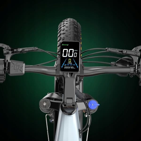 OVIVO HYPER V6 elcykel 250W 48V 20Ah 960Wh 25KM/H 150KM Grön