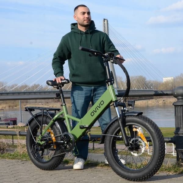 Elcykel OVIVO Neo C1 Pro 25 km/h 10.4ah 36V 250W grön