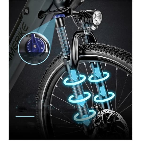 Elcykel för vuxna SAMEBIKE RS-A01M 560W 36V 15AH 35KM/H 90KM 26”