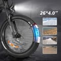 Miniatyrbild 4 av 5: Elcyklar Samebike RS-A08-II-FT 1000W hjul 26" Shimano--7s 130KM