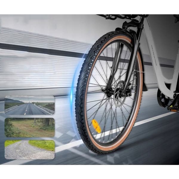 Elektrisk bil Samebike RS-A07 750W 35KM/H 28" 36V 13AH +korg