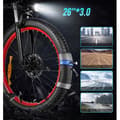 Miniatyrbild 3 av 4: Fällbar elcykel Samebike LO26PLUS 900W 45KM/H 15AH 26*3.0" MTB