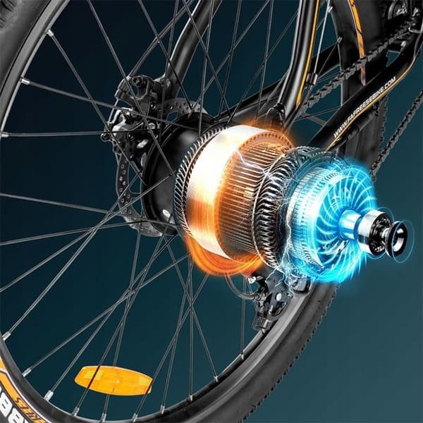 Bergcykel med el 26 tum 250W 13Ah MAX 25KM/H Räckvidd 80-100KM(PAS)
