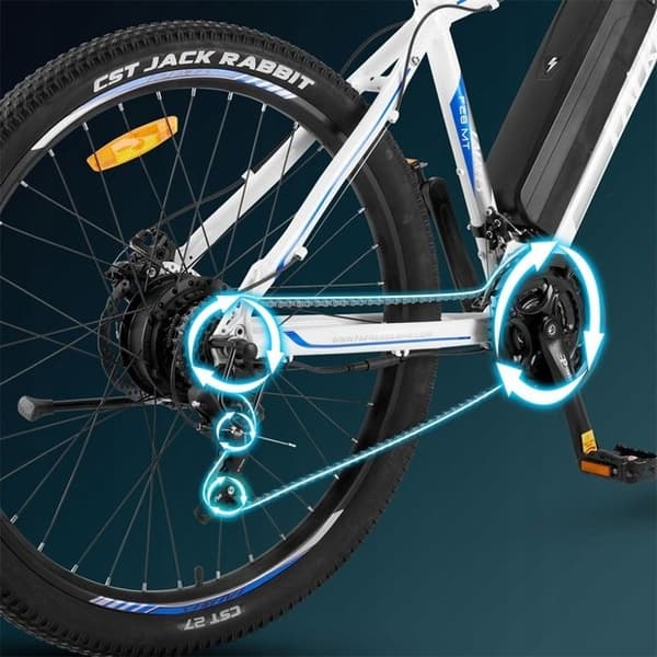 Bergcykel med el 26 tum 250W 13Ah MAX 25KM/H Räckvidd 80-100KM(PAS)