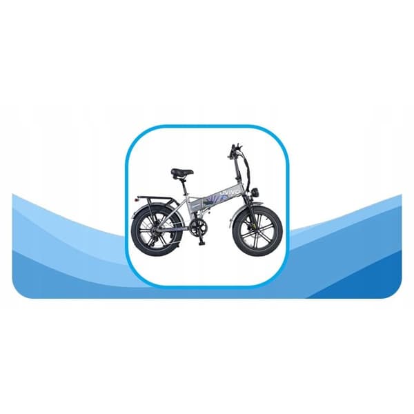 Elcykel OVIVO HYPER V2 grå 250W hjul 20 "