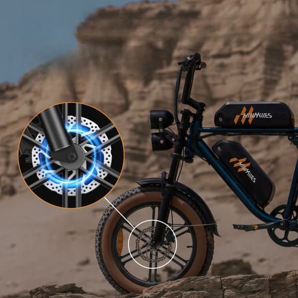 HillMiles MileZoom1 Elfordon 750W 15.6ah 45KM/h 90km SHIMANO PL
