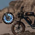 Miniatyrbild 6 av 6: HillMiles MileZoom1 Elfordon 750W 15.6ah 45KM/h 90km SHIMANO PL